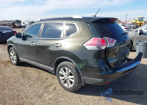 2016 Nissan Rogue Sv из США, поврежденный, VIN 5N1AT2MN3GC741311